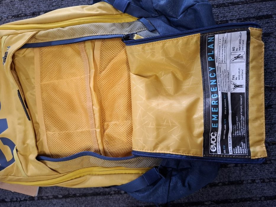 Plecak rowerowy MTB Evoc Trail pro 16 S/M z protektorem nowy