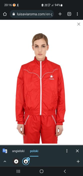 Kurtka converse mademe czerowna Nowa S Damska