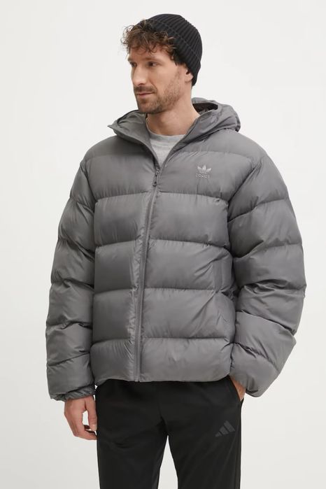 Оригінал! Пуховик Adidas Tonal Hooded Puffer Grey