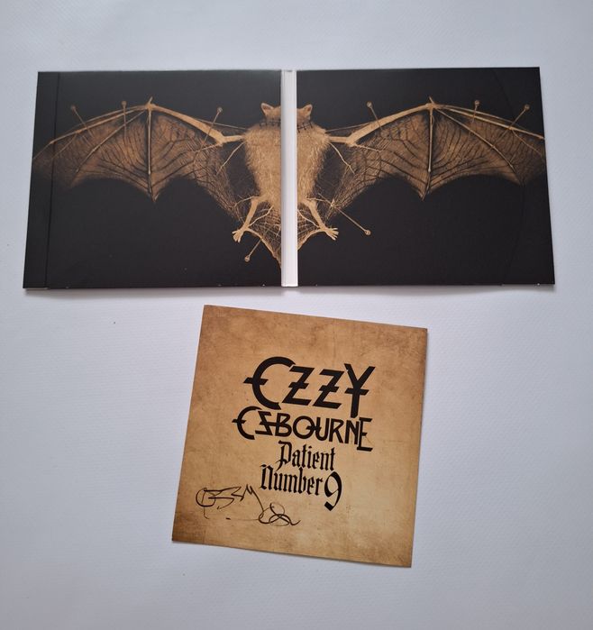 OZZY OSBOURNE Patient Number 9 CD oryginalny AUTOGRAF Black