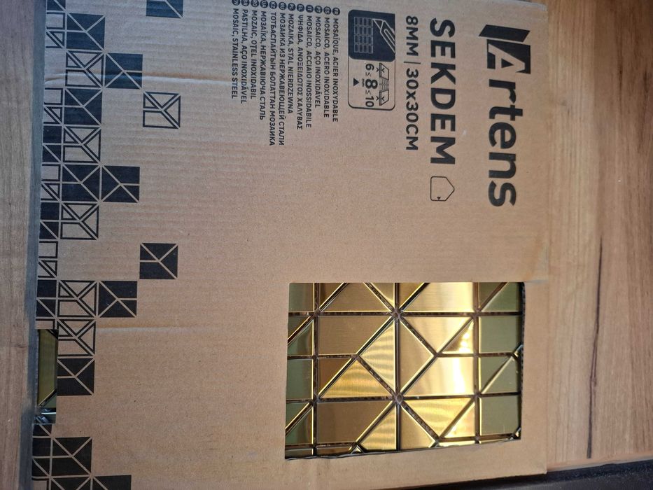 Mozaika artens złota