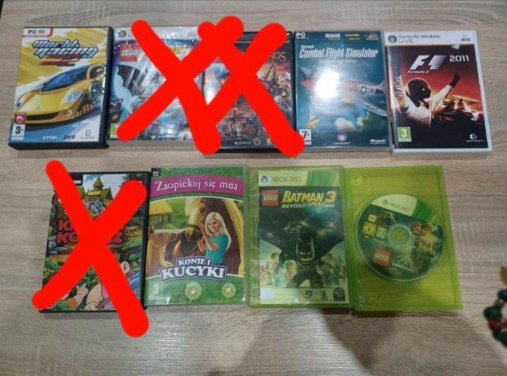 Gry na Pc, Dvd różne