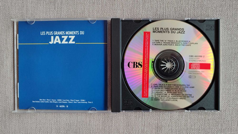 Les Plus Grands Moments du Jazz (CD)