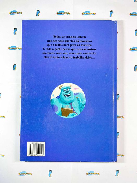 Livro Disney Monstros & Companhia
