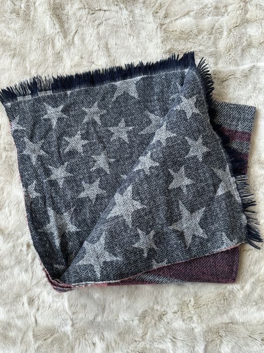 Dwustronny ciepły szalik