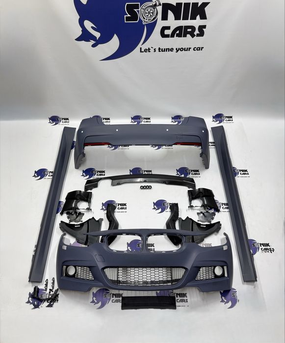 М бампер F30 F31 Комплект обвіс М-пакет M-tech BMW F30 Body kit в стилі M-performance