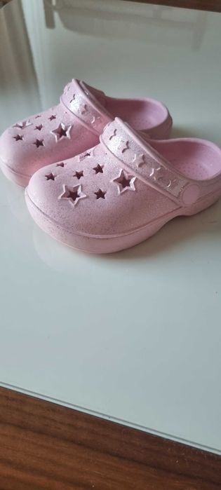 Pink Crocs, size 23 + free shipping