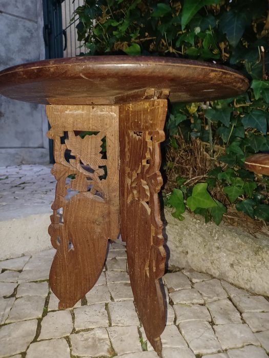 Mesas indianas de apoio de sala