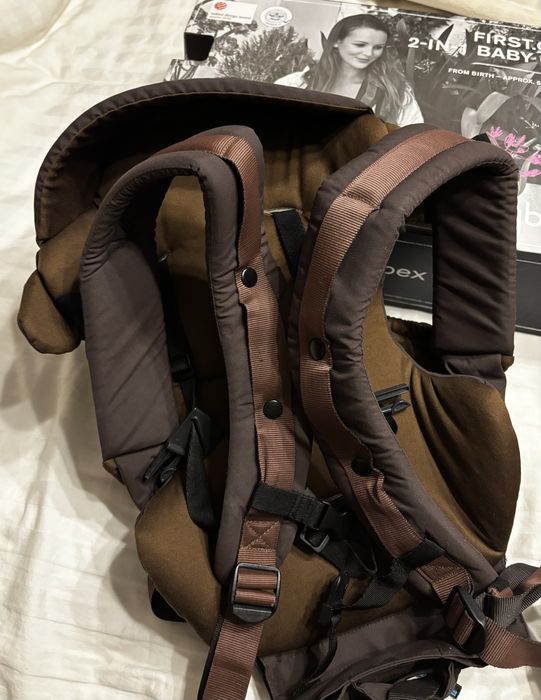 Переноска-кенгуру Cybex FIRST.GO 2-in-1 (коричнева)