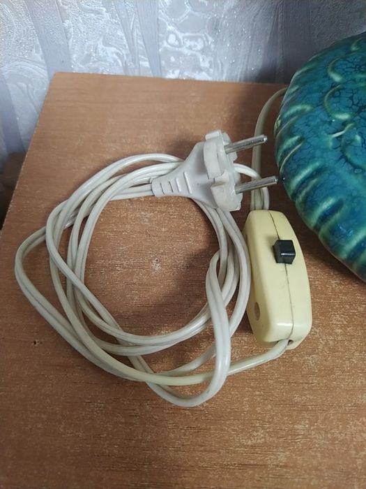 Лампа настольная,керамическая.