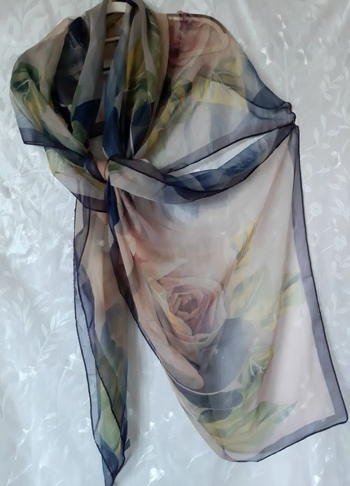 Piękny duży szal