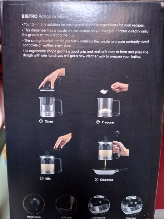 Máquina manual Panquecas