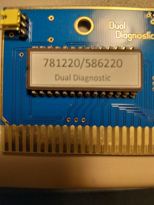 Cartão Dual Diagnostic para Commodore 64
