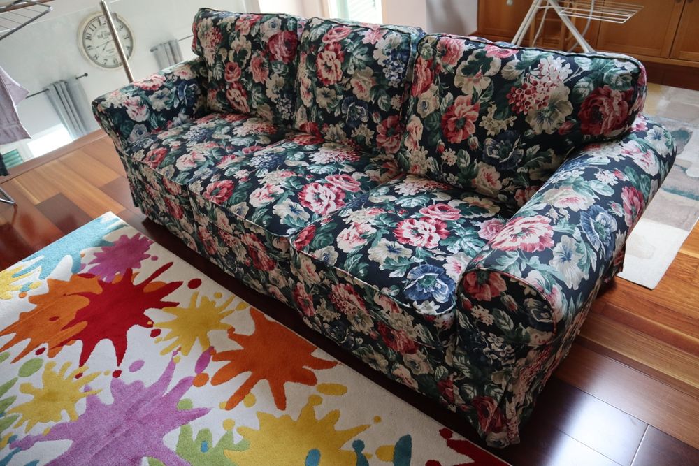 Sofá 3 lugares Ektorp Ikea