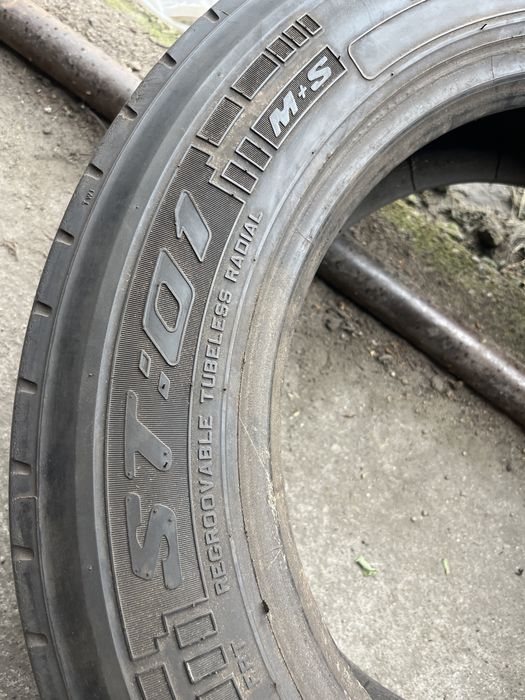 2x 205/65/17,5 Pirelli ST:01 129/127J 16PR naczepowe 2szt 8mm