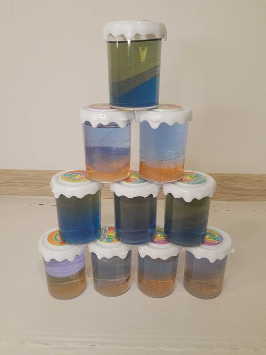 SLIME, tęczowa masa plastyczna