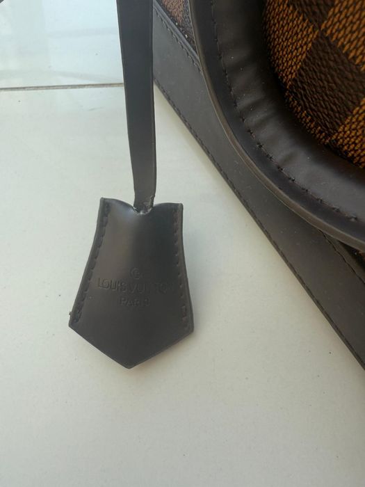 Torebka louis vuitton LV neverfull do ręki brazowa z paskiem