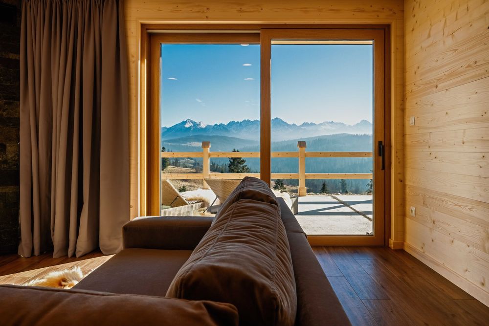 Domek w górach z sauną, zewnętrznym jacuzzi,  Majerczyk House