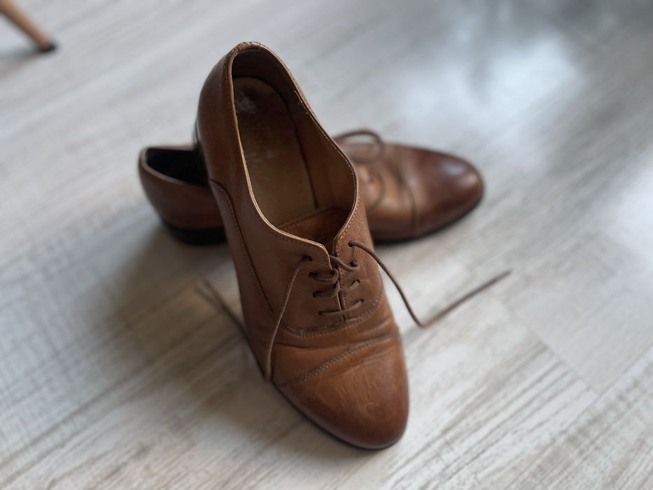 Buty damskie skórzane