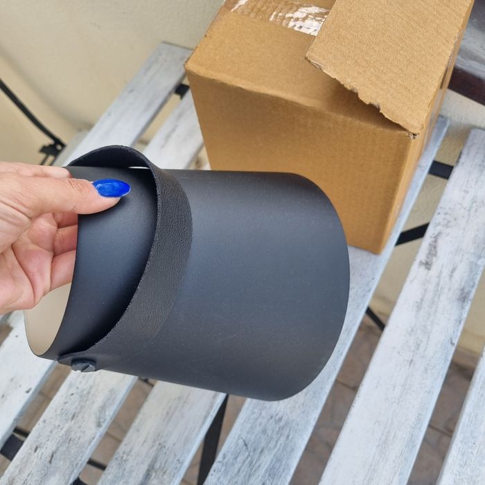 Abajur preto novo do Leroy Merlin