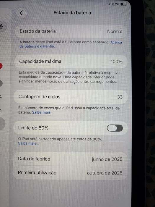 iPad 11" (2025) 11ª geração 256 Go - WiFi - Prateado