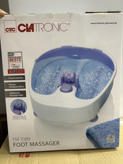 Masażer Clatronic FM 3389 do stóp nowy gwarancja