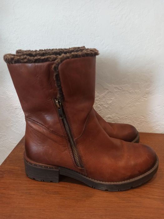 Шкіряні зимові чоботи Lasocki 38 p