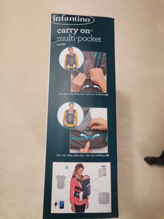 Marsupio bebé novo(baixa preço)