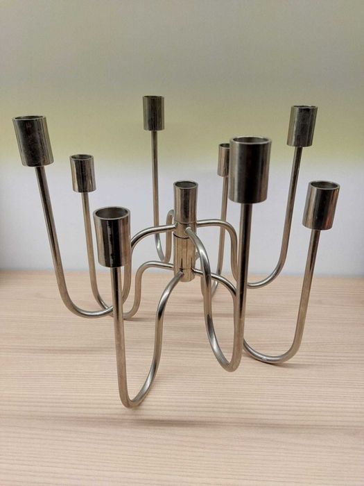 Candelabro Modernista para 9 velas
