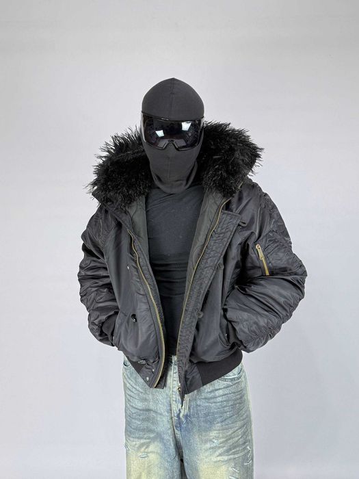 NO FAITH STUDIOS NFS Аляска куртка бомбер капюшон хутро курточка