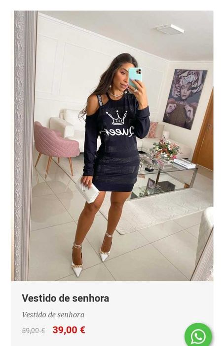 Vestido para meninas