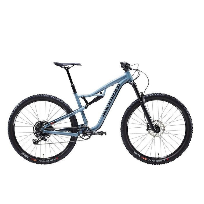 rower mtb rockrider am 100 s full suspension