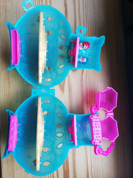 Duża butelka na dżiny Shimmer i Shine +figurki Fisher Price