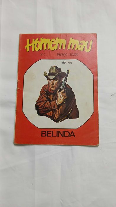 Banda desenhada.  Homem Mau. N1 1980