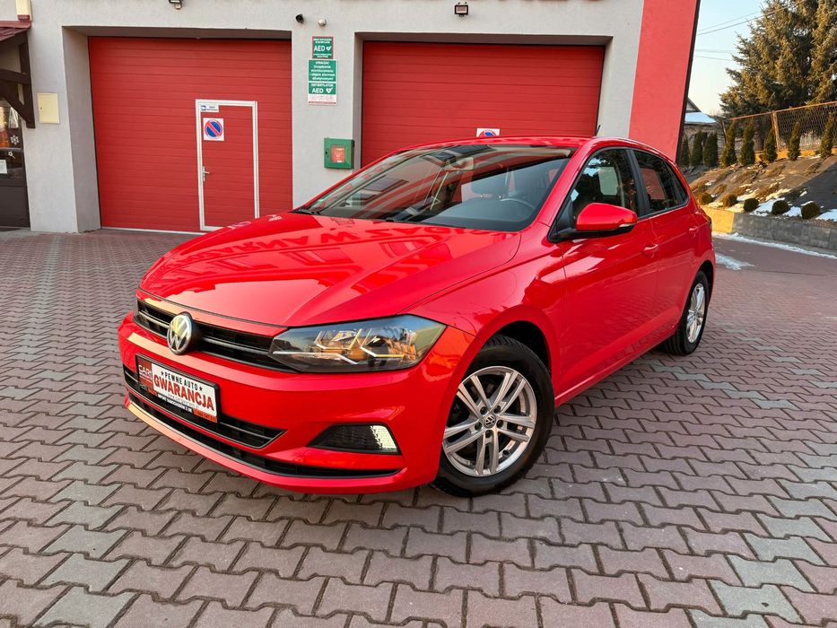 Volkswagen Polo 1.0MPi_80ps~Ledy~5Drzwi~Tylko107TysKm~Bezwypadkowy~1Właściciel~TOP