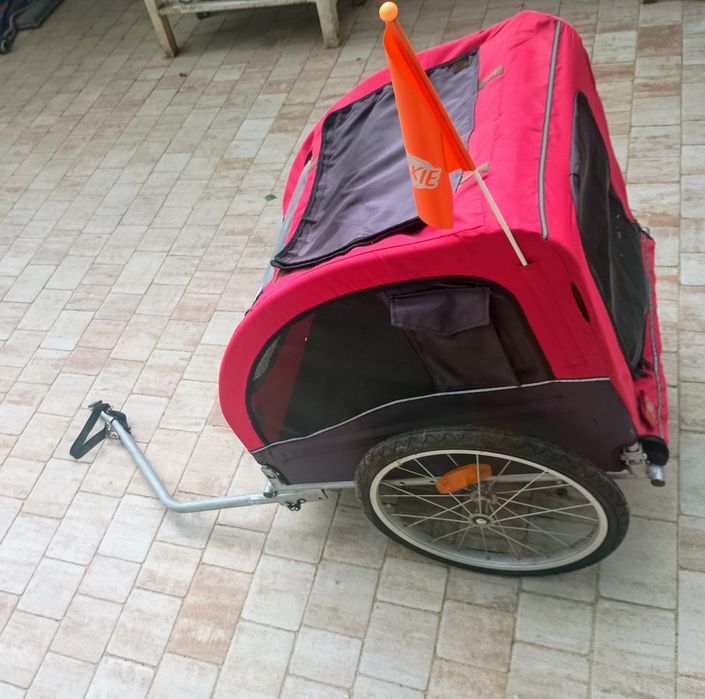 Wózek dla psa na rower