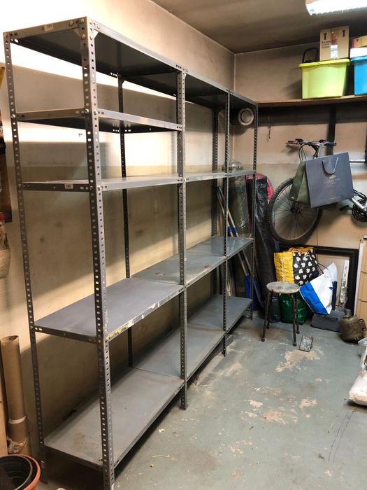 Estante metálica “aço dexion”