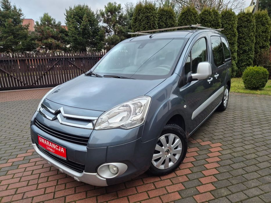 Citroën Berlingo 1.616v,98ps,185tys.km,serwis,klima,bezwypadkowy OPŁACONY