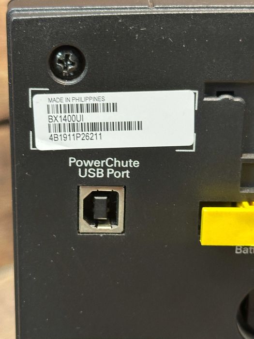 UPS APC Back-UPS 1400 BX1400UI 1400VA/700W/Без АКБ/Магазин/Гарантія!