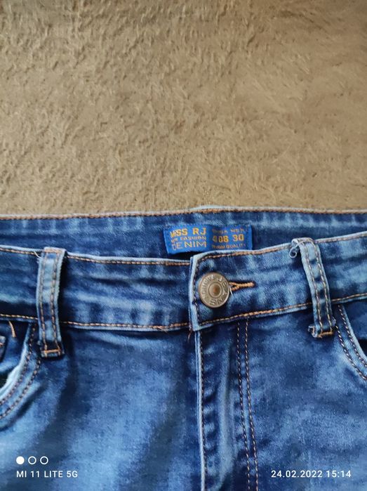 Jeansy Denim niebieskie