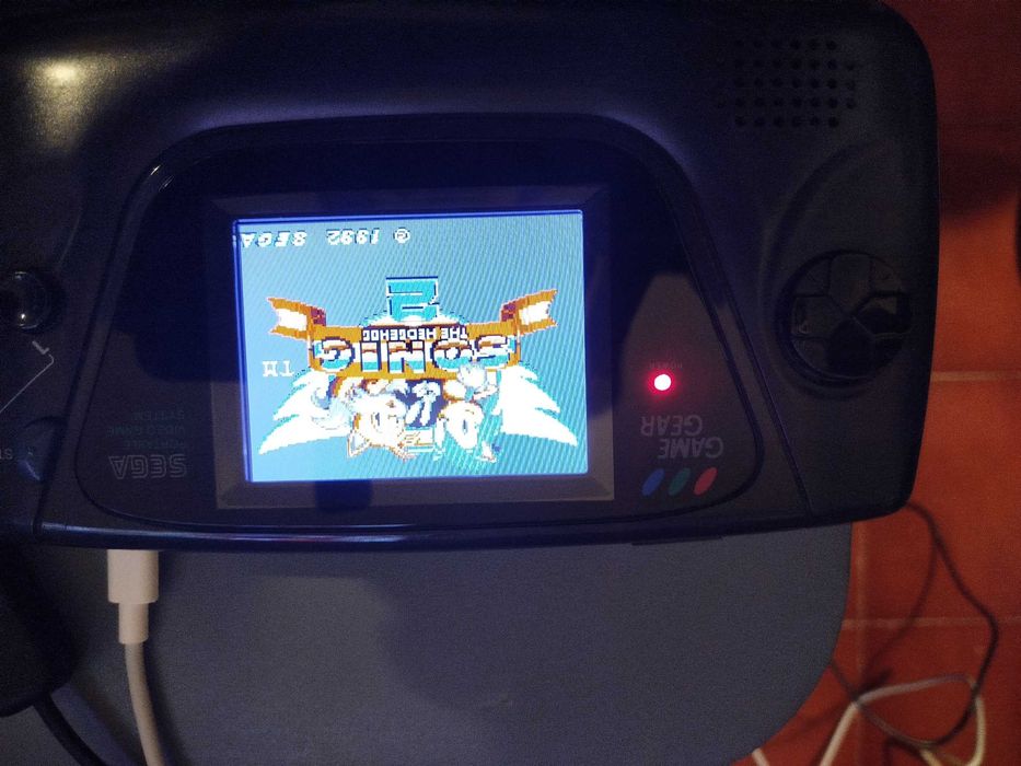 Sega Game Gear renovada tela LCD nova