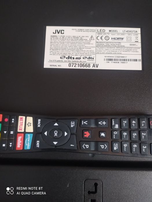 Teлевіз. 43”СмартТв, WIFI