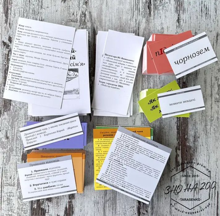 Підготовка до ЗНО НМТ українська мова та література