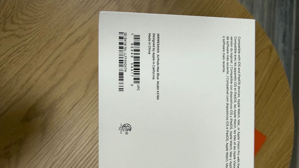 Apple AirPods Max Blue MWW63 нові, оригінал