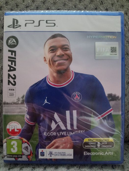 Fifa 2022 ps5 nowa, folia