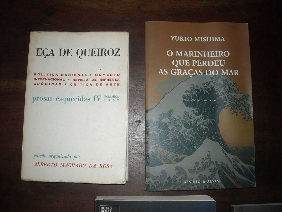 Livros diversos Felix, Cummings, Eça Queiroz, Walsch, Mishima