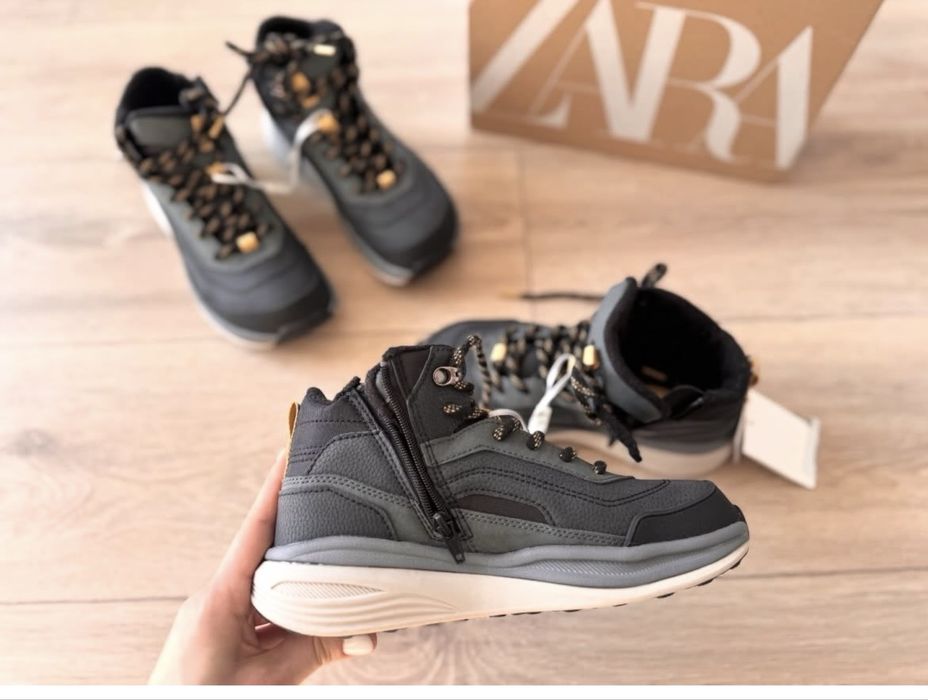 Ботинки черевики хайтопи zara