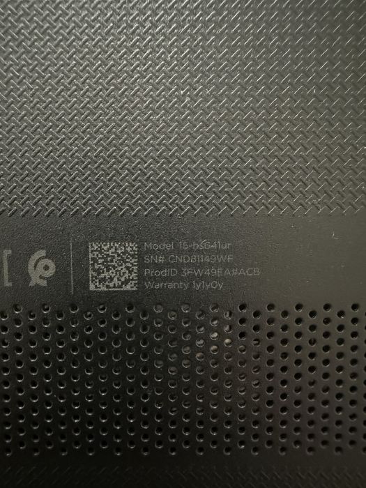 Laptop HP 15-bs641ur