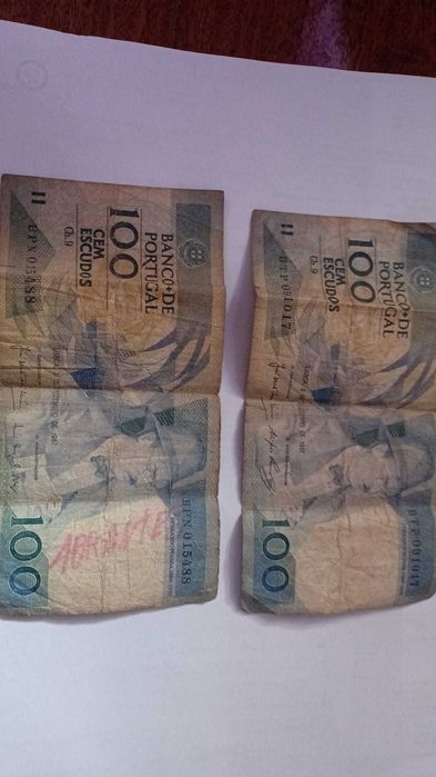 Notas de 100$00 1987