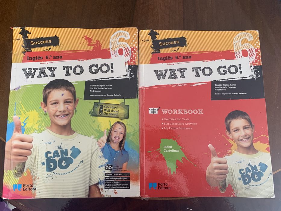 Manual de ingles 6.º ano+ caderno de atividades